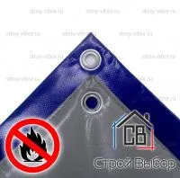 Полог ПВХ 850 г/м2 (огнестойкий) с люверсами